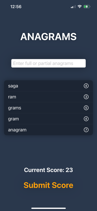 Wordagrams Screenshot 2 of 2