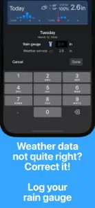 Rain Tally: Virtual Rain Gauge screenshot #6 for iPhone