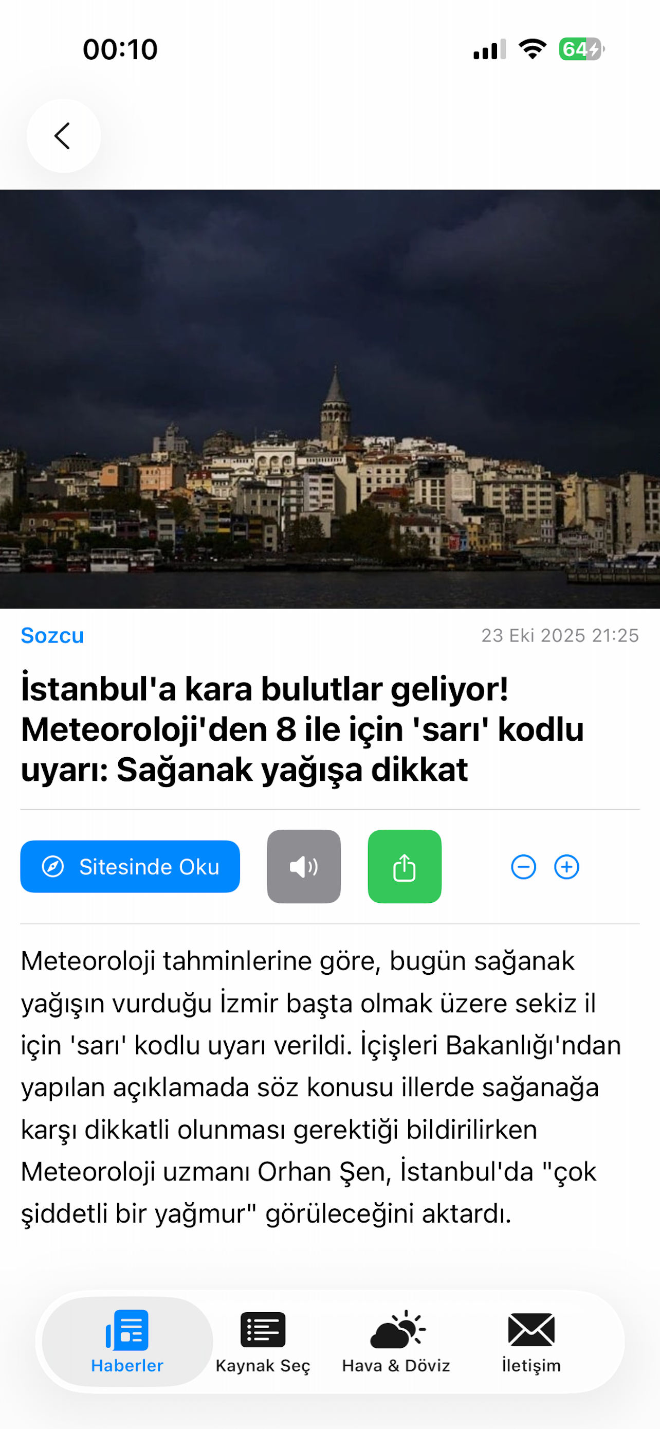 Haberci screenshot 7