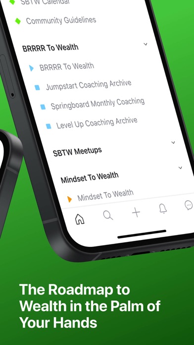 Springboard To Wealth iPhone screenshot 2 - Social Networking app