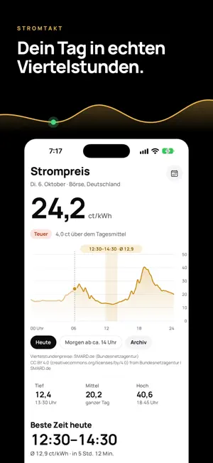 StromTakt: Dynamischer Tarif screenshot 1