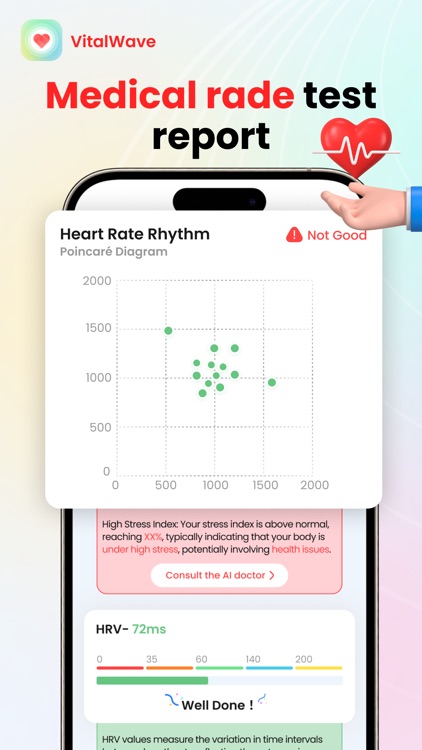VitalWave：Heart Rate Monitor screenshot-3