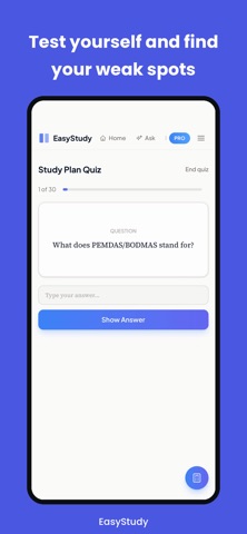 EasyStudy: AI Study Tutor screenshot