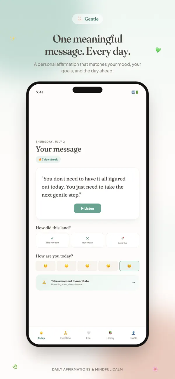 Screenshot #3 pour Affirmation: Positive You