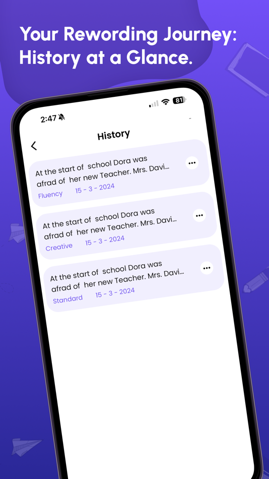#6. Paraphrase - AI Reword Tool (iOS) 由: talha rehman