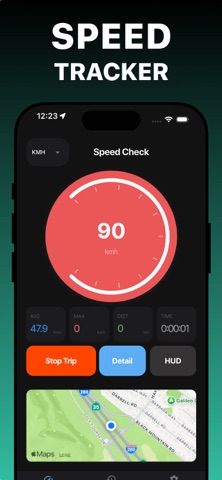 GPS Speedometer - MPH Tracker Screenshot 6 of 7