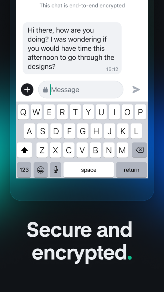 #3. Element X - Secure Chat & Call (iOS) By: Vector Creations Limited