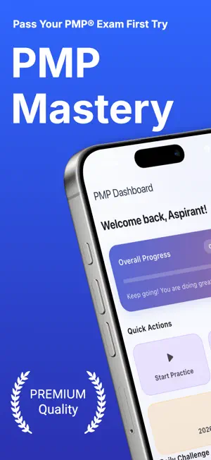 PMP Exam Prep 2026: PM Mastery screenshot 1