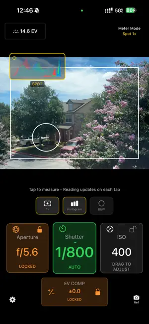 LightMeter Express screenshot 2