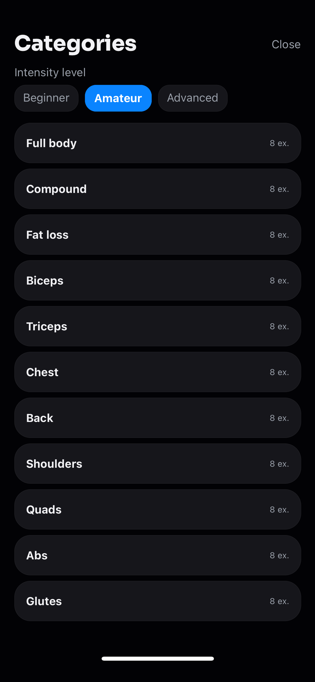Tonus: Fitness & Workout screenshot 3