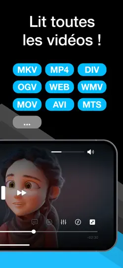Capture d'écran de Movie Player – Films & Vidéos sur iPhone 2