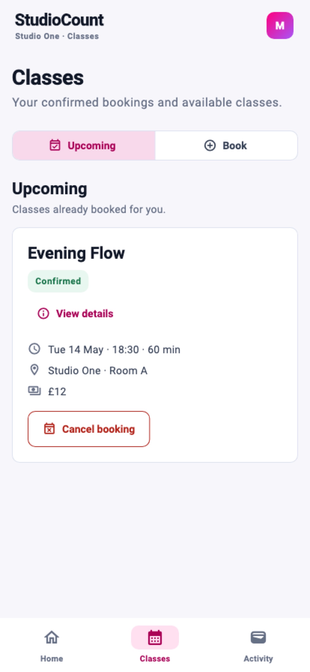Screenshot 1 of StudioCount Member