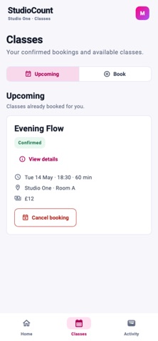 StudioCount Member screenshot 1