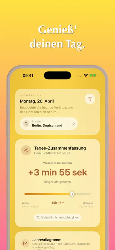 Lichtblick – Tageslänge screenshot 1 of 6