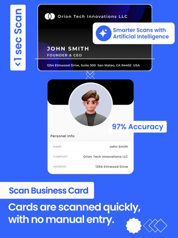 MLeads: Mobile CRM & Scanner iPad screenshot