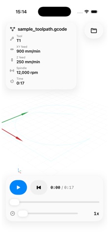 GCodeReader CNC Screenshot 2 of 3