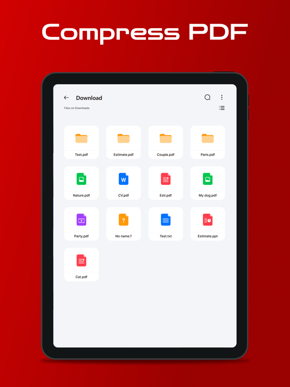 Fast PDF Reader & Converter iPad screenshot 4 - Utilities app