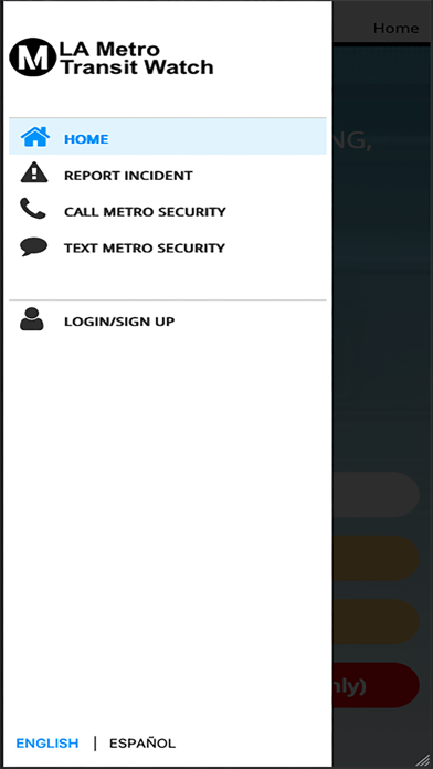LA Metro Transit Watch Screenshot