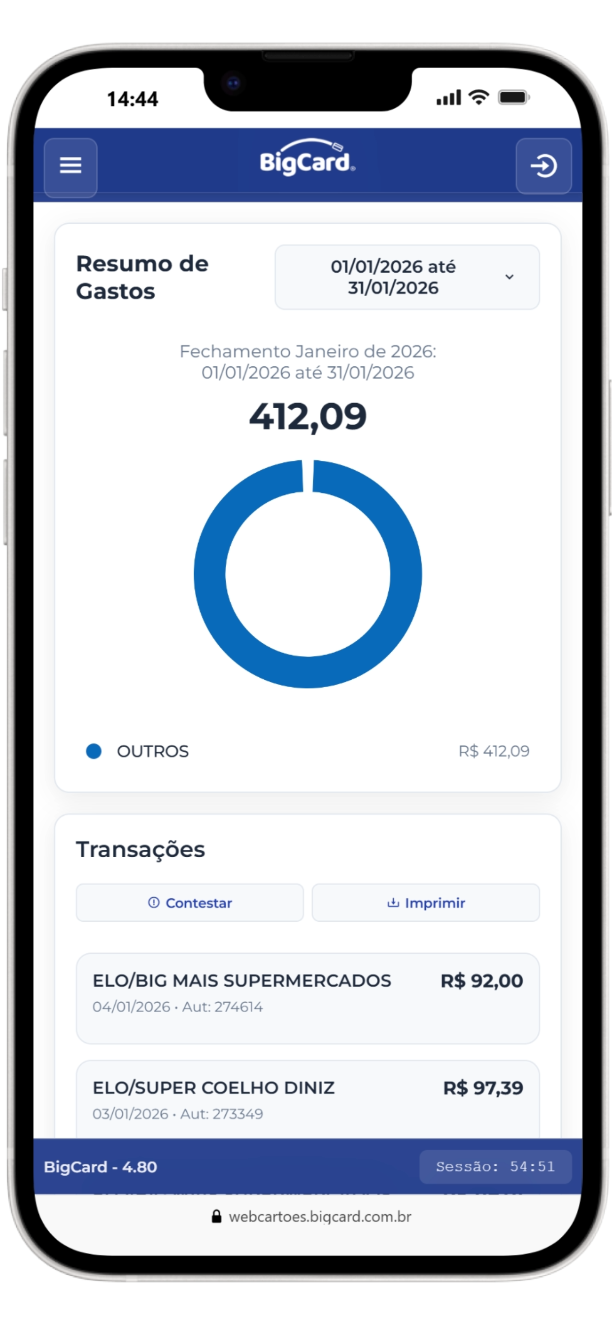BigCard Usuarios