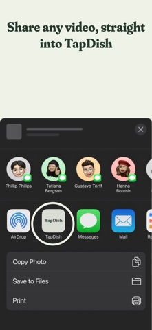 TapDish: Recipe App Screenshot 6 of 6