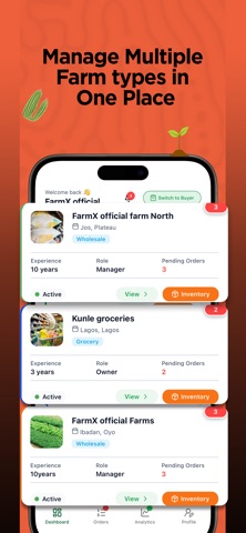 FarmX | Fresh For You iPhone screenshot