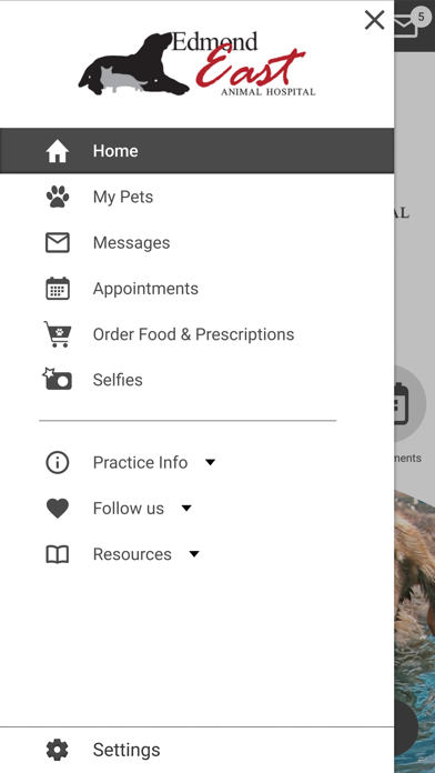 Edmond East Animal Hospital Screenshot