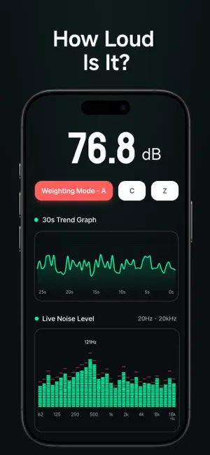 dB Decibel Meter - Noise Level screenshot 3