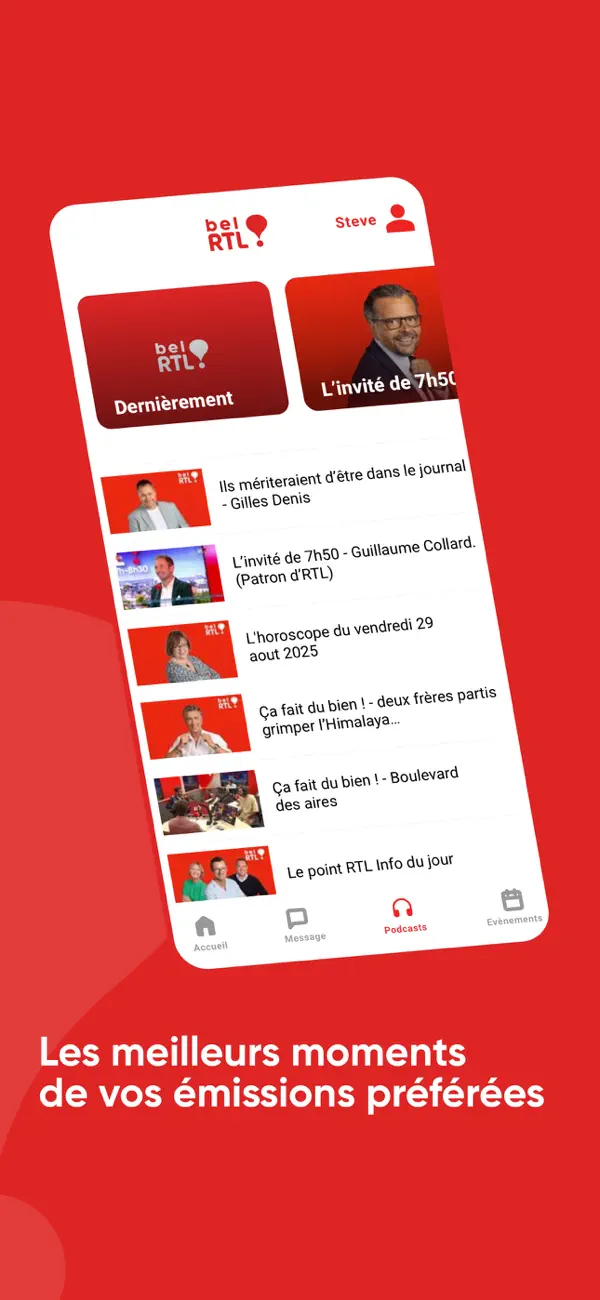 Screenshot #3 pour bel RTL