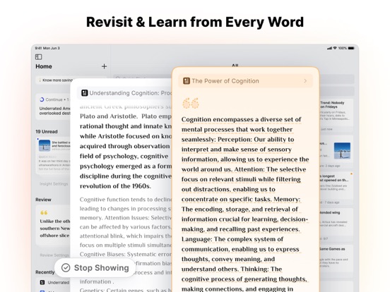 Cubox: AI Read-It-Later App iPad screenshot 4 - Productivity app