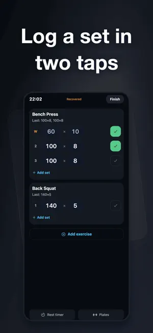 Workout Tracker: Strength Log screenshot 2