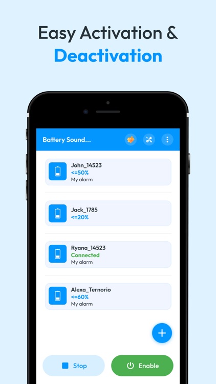 Battery Sound Notification