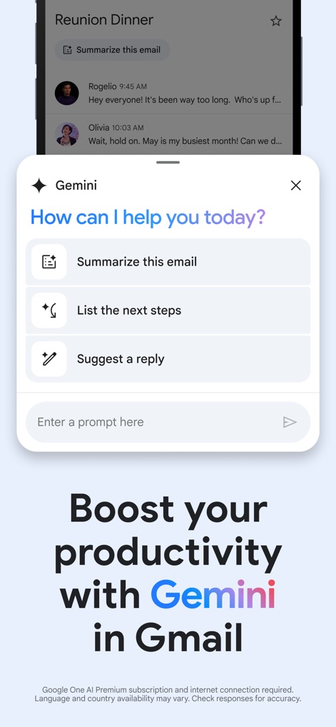 Gmail - Email by Google - AI Productivity Boost