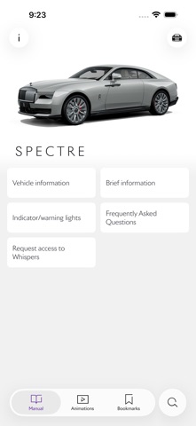 Rolls-Royce Vehicle Guide iPhone screenshot