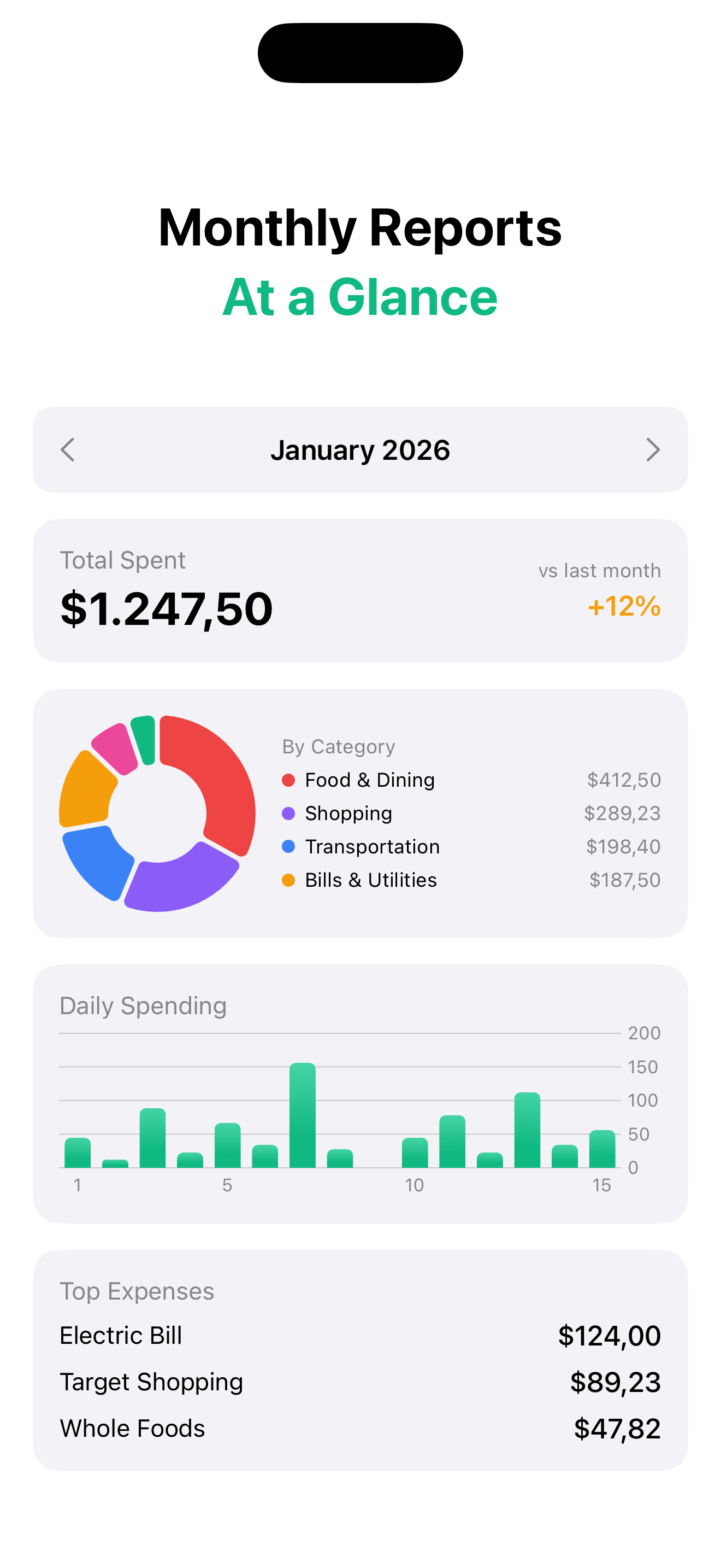 Offbook - Budget Tracker