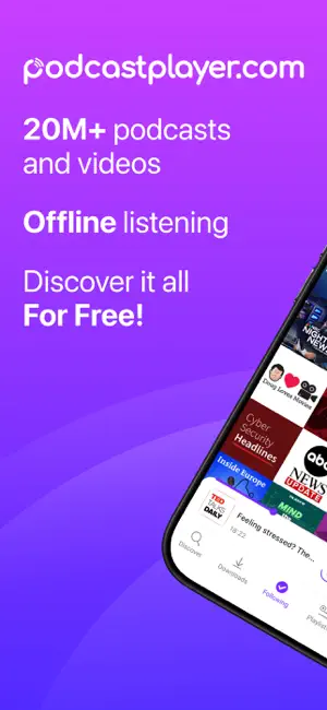 PodcastPlayer.com Podcast App screenshot 1