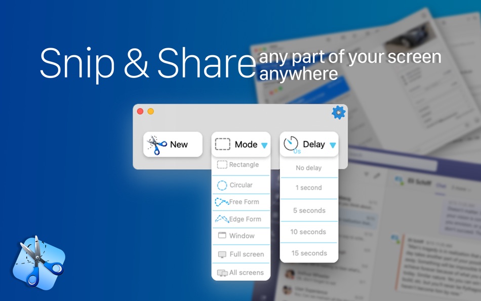 #2. Snip My - Screenshot tool (macOS) Podle: Mahtca Global S.R.L.