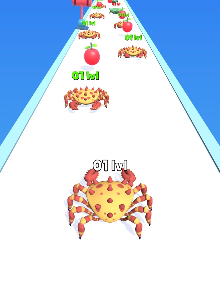 Crab Evolution Run