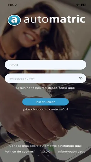 Captura de pantalla de Automatric en iPhone 11