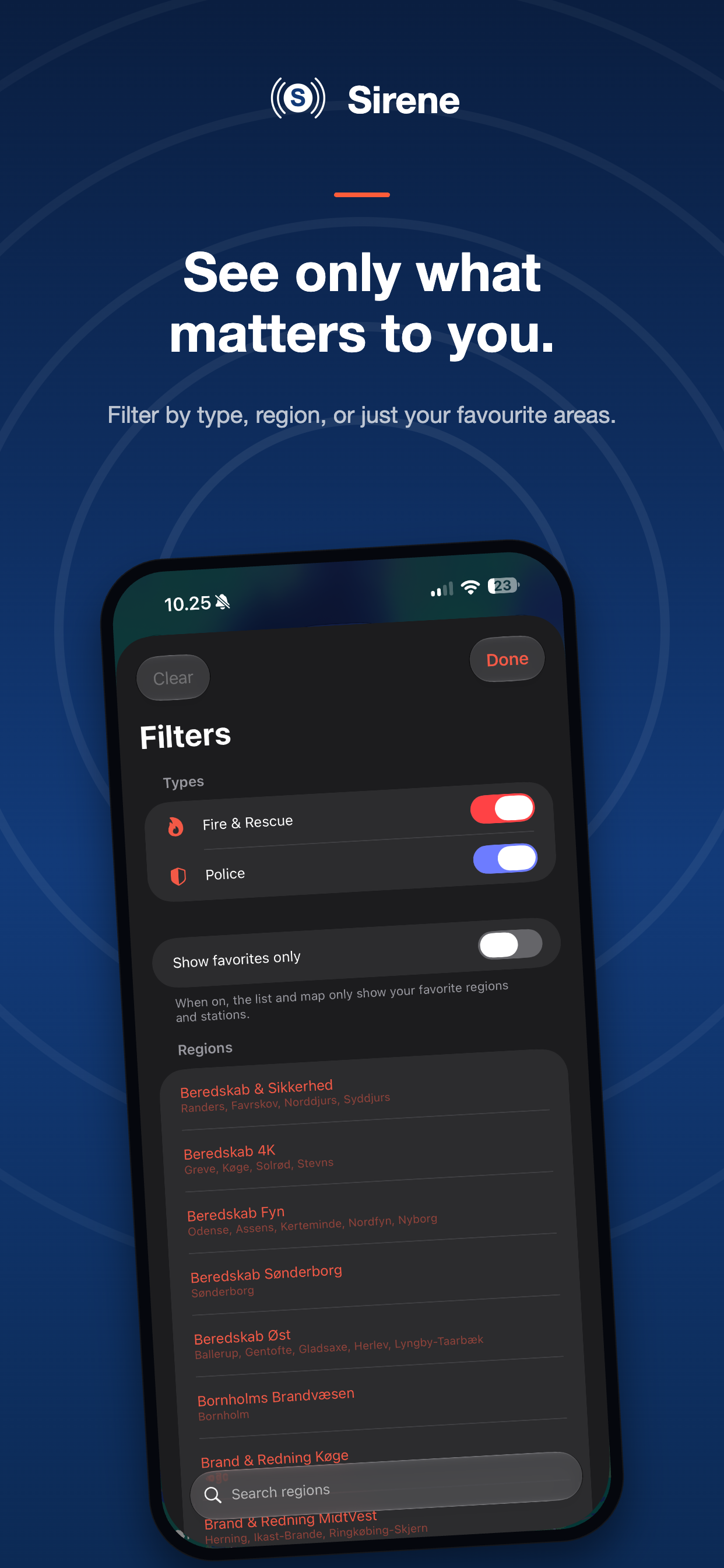 Sirene - Live Alarmer screenshot 3