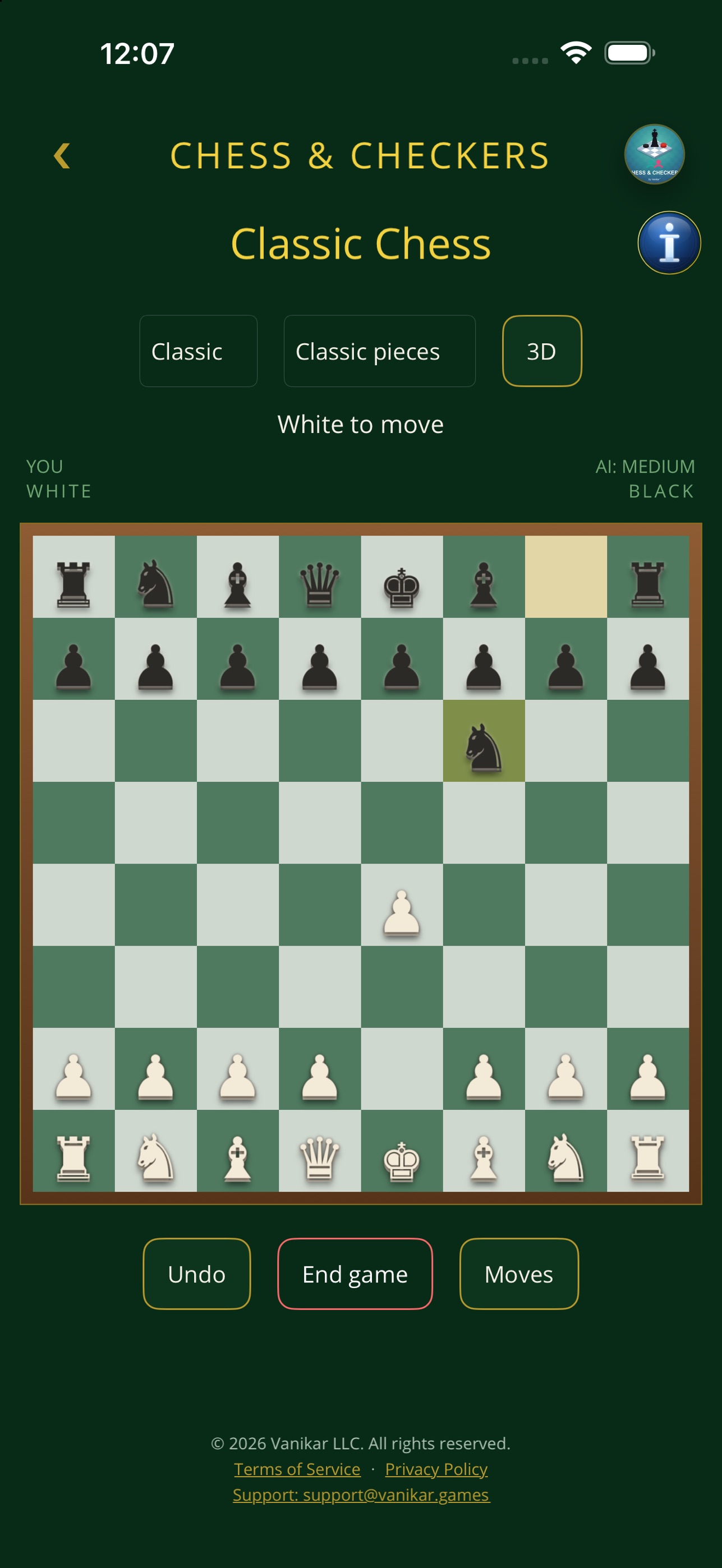Screenshot 5 of Chess & Checkers by Vanikar