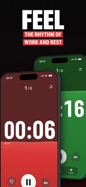 Boxing Timer: Round & Interval screenshot 2