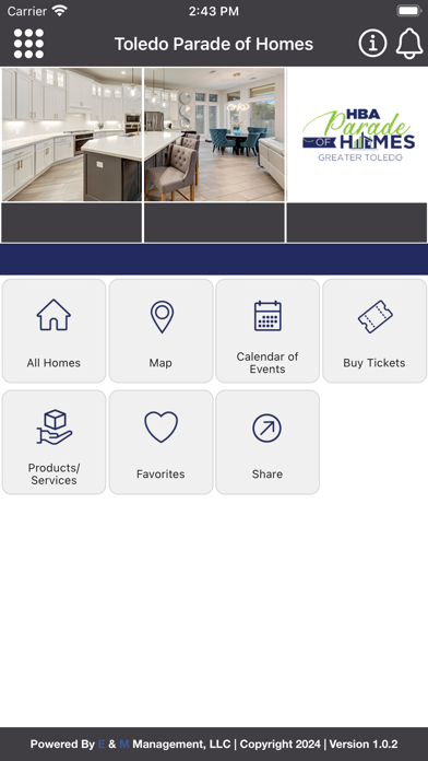Toledo HBA Parade of Homes Screenshot