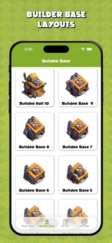 Map Layout for Clash of Clans iPhone screenshot