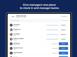 Teamsly Time Clock Kiosk screenshot 4