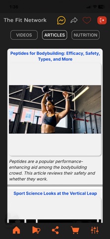 The Fit Network screenshot