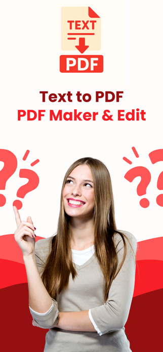 PDF Maker & Edit: Text to PDF Screenshot 1 of 5