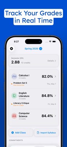 GradePilot: Assignment Tracker Screenshot 3 of 8