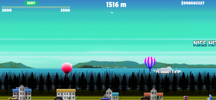 Baseball flick homerun hit fun