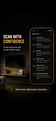 Stud Finder Wood Wall Detector Screenshot 5 of 5