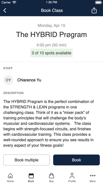 The Program Fitness & Health Screenshot